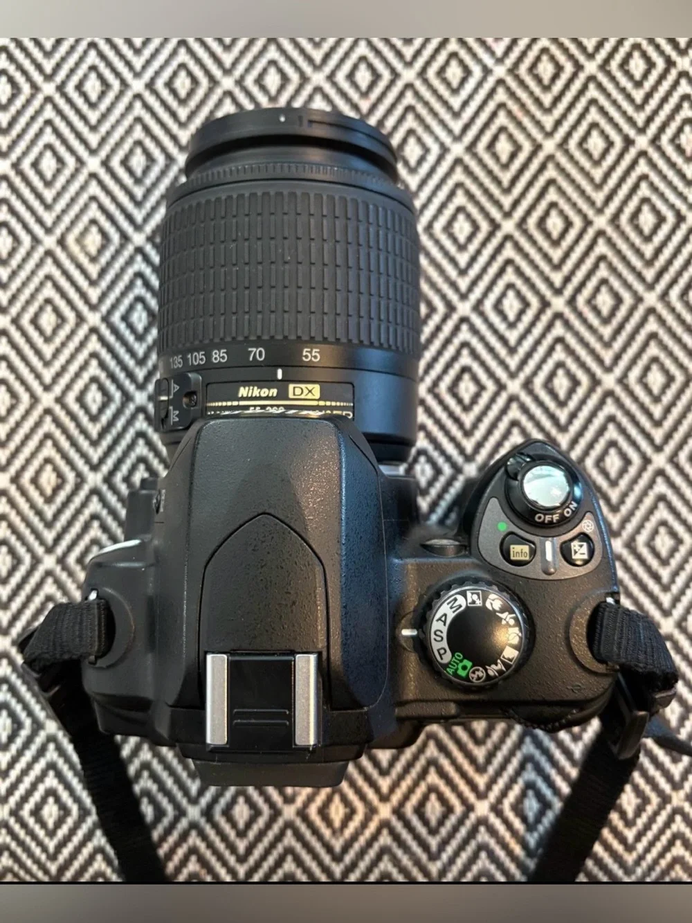 Nikon D40X digital camera black (2 lenses) DSLR camera